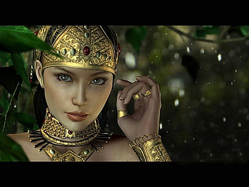 Fantasy portrait, face, fantasy, woman, portrait HD wallpaper