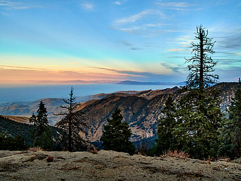 Landscape, Nature, Trees, Mountains, View HD wallpaper