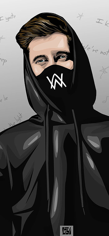 Alan Walker, Top 20 , Unique Alan Walker designs, Creative artwork HD phone wallpaper