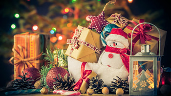 Christmas, Decorations, Holiday season, Ethereal HD wallpaper