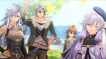 Trails Beyond the Horizon — Quad Lakeside Reunion, video game HD wallpaper