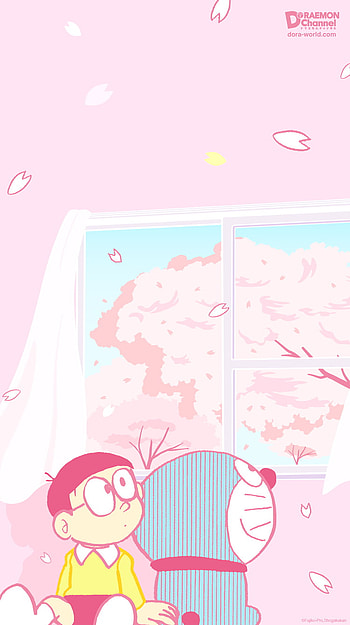 Doraemon , pink, product HD phone wallpaper