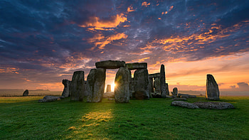 Stonehenge, Salisbury Plain, Wiltshire, England, man made, Stonehenge HD wallpaper