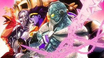 Anime - Jojo's Bizarre Adventure Magician Red Silver Chariot (Jojo's Bizarre Adventure) Star Platinum HD wallpaper