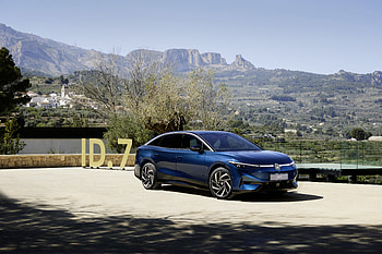 vehicle, Volkswagen ID.7 HD wallpaper