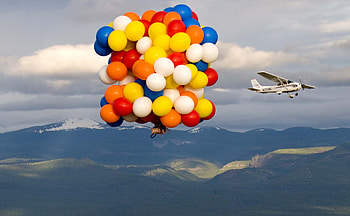 Kent Couch, Cluster Ballooning HD wallpaper