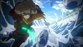Deku vs Kosuke - S06 Screencap Enhanced, Anime, My Hero Academia HD wallpaper