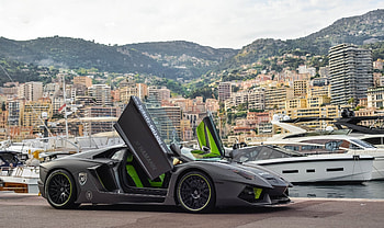 Yachts, Lamborghini, Cars, Grey, Wharf, Berth, Aventador, Lp700-4 HD wallpaper