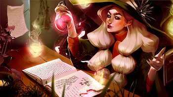 fantasy, witch HD wallpaper