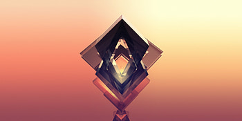 Facets, Abstract Shapes HD wallpaper