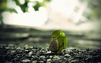Android 3D, android HD wallpaper