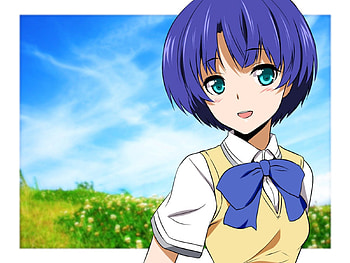 Anime, Smile, Girl, Pretty HD wallpaper
