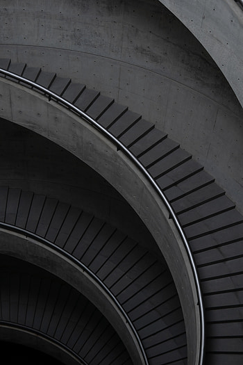 Architecture, Miscellanea, Miscellaneous, Grey, Construction, Design, Stairs, Ladder, Steps HD phone wallpaper