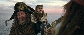 Barbossa, Geoffrey Rush, Dead Men Tell No Tales, Movie HD wallpaper