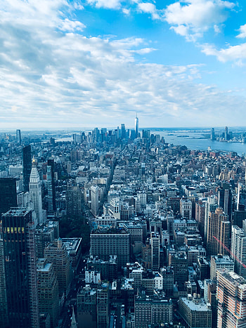 Cities, City, Building, View From Above, Megapolis, Megalopolis, Urban Landscape, Cityscape, New York HD phone wallpaper