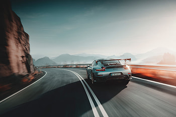 2018 Porsche 911 GT2 RS Rear, porsche-911-gt2-r, porsche-911, porsche, cars, 2018-cars, artist, behance HD wallpaper