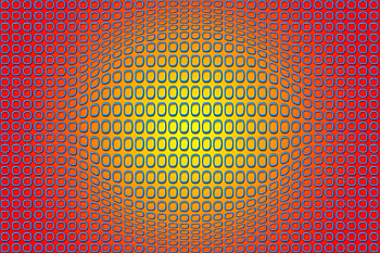Grid, squares, texture, illusion HD wallpaper
