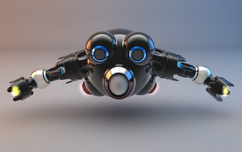 3D, Figure, Robot, Mechanism, System HD wallpaper