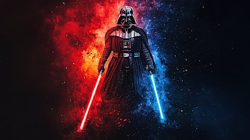 The Ultimate Villain Darth Vader, star-wars, movies, darth-vader, artwork, ai, digital-art HD wallpaper
