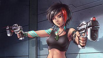 Dont Move , artist, artwork, digital-art, deviantart HD wallpaper