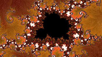 Trippy Psychedelic Fractal, trippy, psychedelic, trance, orange (Color), Abstract, fractal HD wallpaper