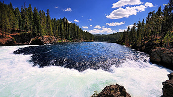 Yellowstone National Park, Pristine landscapes, Stunning vistas, Natural beauty HD wallpaper