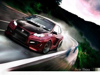 Seat Ibiza, ibiza, car, road, seat, autovehicle HD wallpaper