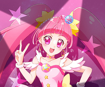 Hoshina Hikaru, Hoshina Hikaru, Cure Star, Anime, Star☆Twinkle Precure HD wallpaper
