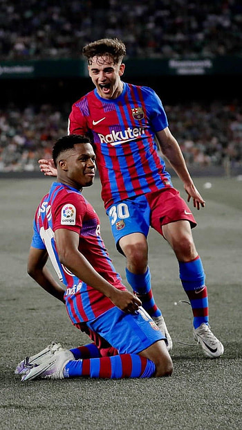 Gavi y Ansu HD phone wallpaper
