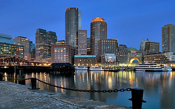 Landscape, Cities, Rivers, Night, Architecture HD wallpaper