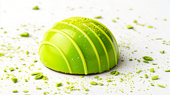 Delicious Green Truffle - A Delight, truffle, chocolate, dessert, green, Gourmet HD wallpaper