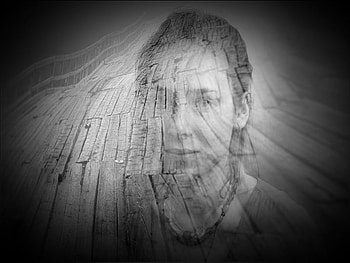 MY WAY, graphy, portrait, black and white, face, woman HD wallpaper