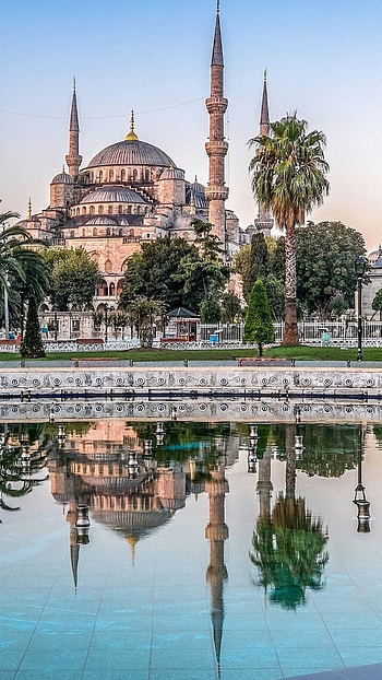 Blue Mosque , Sultan Ahmed Mosque , Istanbul, Samsung HD phone wallpaper