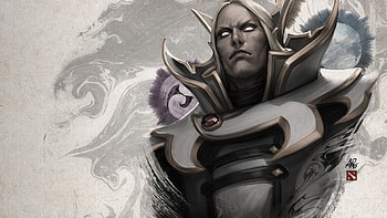 Invoker, Dota 2, Hero , Artistic rendition HD wallpaper