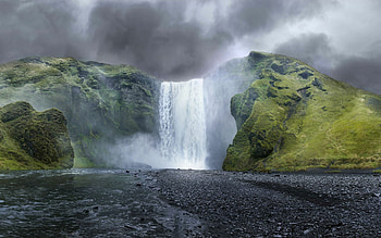 Best waterfall for Mac, , Captivating beauty, Tranquil scenes HD wallpaper