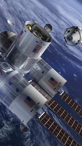 Orion Span Aurora space station, U HD phone wallpaper
