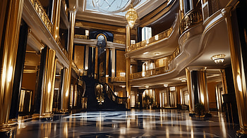 Elegant Art Deco Mansion - Ultra, mansion, Art deco HD wallpaper