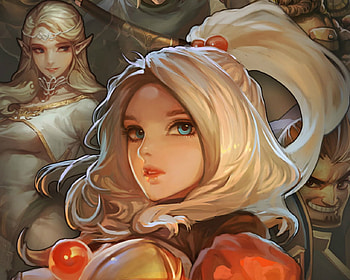 Fantasy Girl, face, fantasy, art, woman HD wallpaper