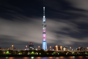 Cities, Architecture, Night City, Tower, Tokyo HD wallpaper