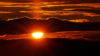 Landscape, Sunset HD wallpaper