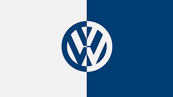 Minimalistic Volkswagen art, Clean aesthetics, Pixel-perfect design, Artistic creativity HD wallpaper