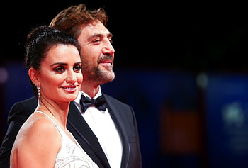 Javier Bardem, Penelope Cruz, Premiere night, Joint film HD wallpaper