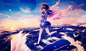 Fly Away Like a Angel, Amazing, Beautiful, Fly, Manga, Anime, Heads, Angel HD wallpaper