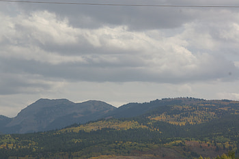 Aspen Foliage near Taylor Mountain, Victor, Idaho, Mountains, Autumn, Scenic, Fall HD wallpaper