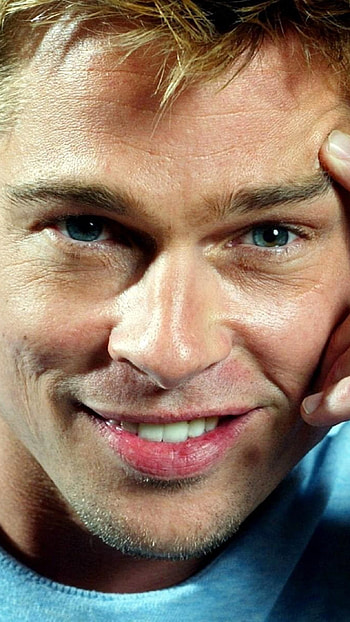 Brad Pitt, Celebs, Man's eyes, Men HD phone wallpaper