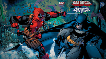Deadpool vs Batman Comic, Comic, Batman, Deadpool HD wallpaper