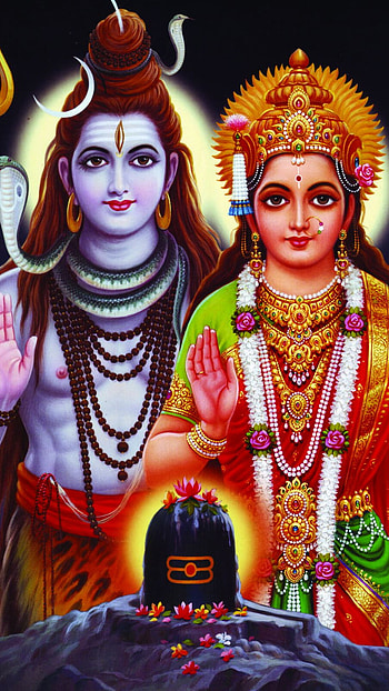 Shivshankar, Parwati Devi, God, Bhakti HD phone wallpaper