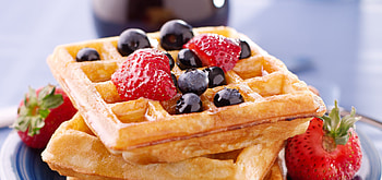 HQ waffle , , Vibrant food, Food graphy HD wallpaper