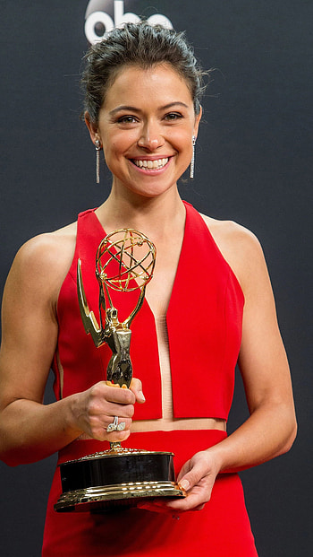 Tatiana Maslany, orphan black, awards HD phone wallpaper