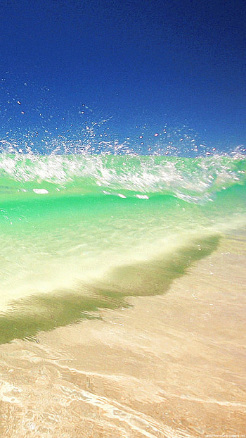 Beach 6 and Plus HD phone wallpaper